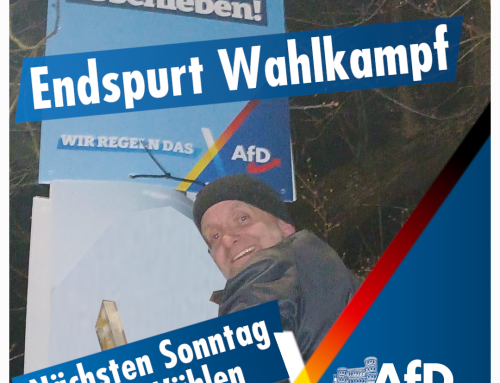 Wahlkampf-Endspurt Landtagswahlen